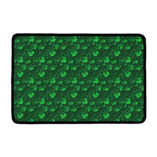 Irish Leaf St. Patrick's Day Print Kitchen Mat