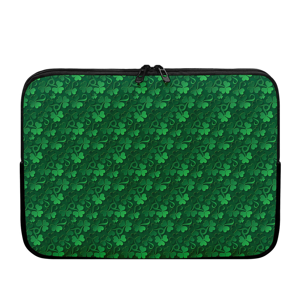 Irish Leaf St. Patrick's Day Print Laptop Sleeve