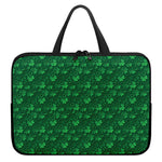 Irish Leaf St. Patrick's Day Print Laptop Sleeve With Handle