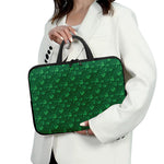 Irish Leaf St. Patrick's Day Print Laptop Sleeve With Handle