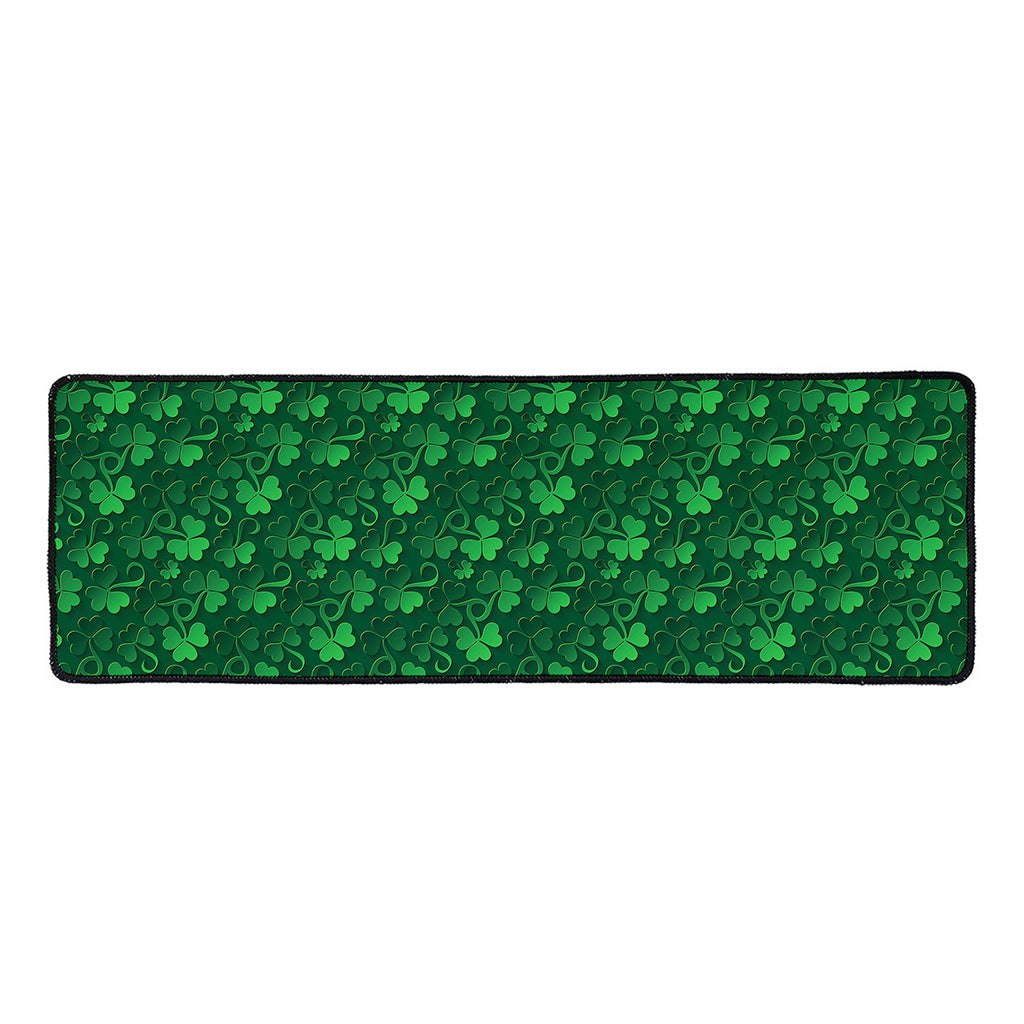 Irish Leaf St. Patrick's Day Print Long Kitchen Mat