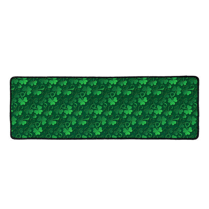 Irish Leaf St. Patrick's Day Print Long Kitchen Mat