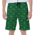 Irish Leaf St. Patrick's Day Print Men's Beach Shorts