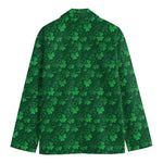 Irish Leaf St. Patrick's Day Print Men's Blazer