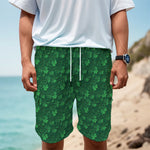 Irish Leaf St. Patrick's Day Print Men's Cargo Shorts