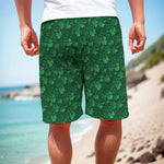 Irish Leaf St. Patrick's Day Print Men's Cargo Shorts