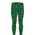 Irish Leaf St. Patrick's Day Print Men's Leggings