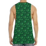 Irish Leaf St. Patrick's Day Print Men's Muscle Tank Top