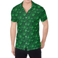 Irish Leaf St. Patrick's Day Print Men's Shirt