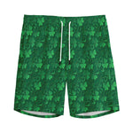 Irish Leaf St. Patrick's Day Print Men's Sports Shorts