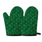 Irish Leaf St. Patrick's Day Print Oven Mitts