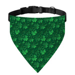 Irish Leaf St. Patrick's Day Print Over The Collar Dog Bandana