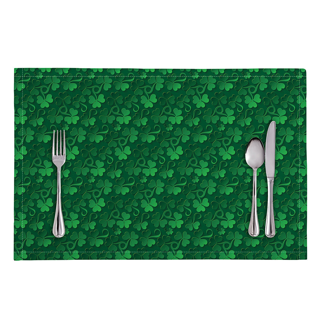 Irish Leaf St. Patrick's Day Print Placemat
