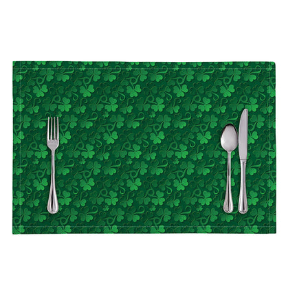 Irish Leaf St. Patrick's Day Print Placemat