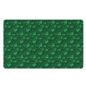 Irish Leaf St. Patrick's Day Print Polyester Doormat