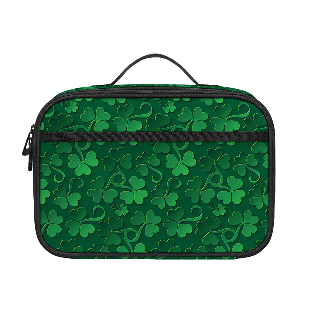 Irish Leaf St. Patrick's Day Print Portable Lunch Bag