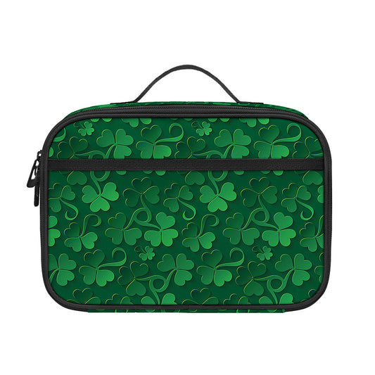 Irish Leaf St. Patrick's Day Print Portable Lunch Bag