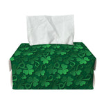 Irish Leaf St. Patrick's Day Print Rectangle Tissue Box Cover