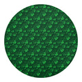 Irish Leaf St. Patrick's Day Print Round Blanket