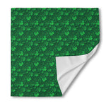 Irish Leaf St. Patrick's Day Print Silk Bandana