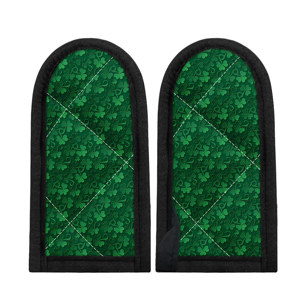 Irish Leaf St. Patrick's Day Print Skillet Handle Cover