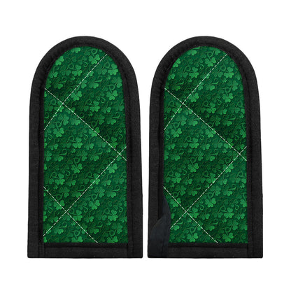 Irish Leaf St. Patrick's Day Print Skillet Handle Cover