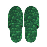 Irish Leaf St. Patrick's Day Print Slippers