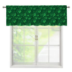 Irish Leaf St. Patrick's Day Print Window Valance