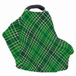 Irish Plaid Pattern Print Baby Seat Cover