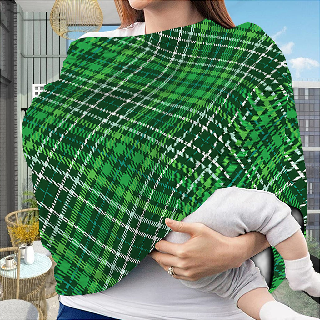 Irish Plaid Pattern Print Baby Seat Cover