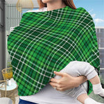 Irish Plaid Pattern Print Baby Seat Cover