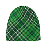 Irish Plaid Pattern Print Beanie