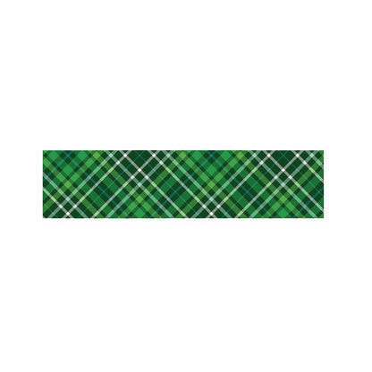 Irish Plaid Pattern Print Bed Runner