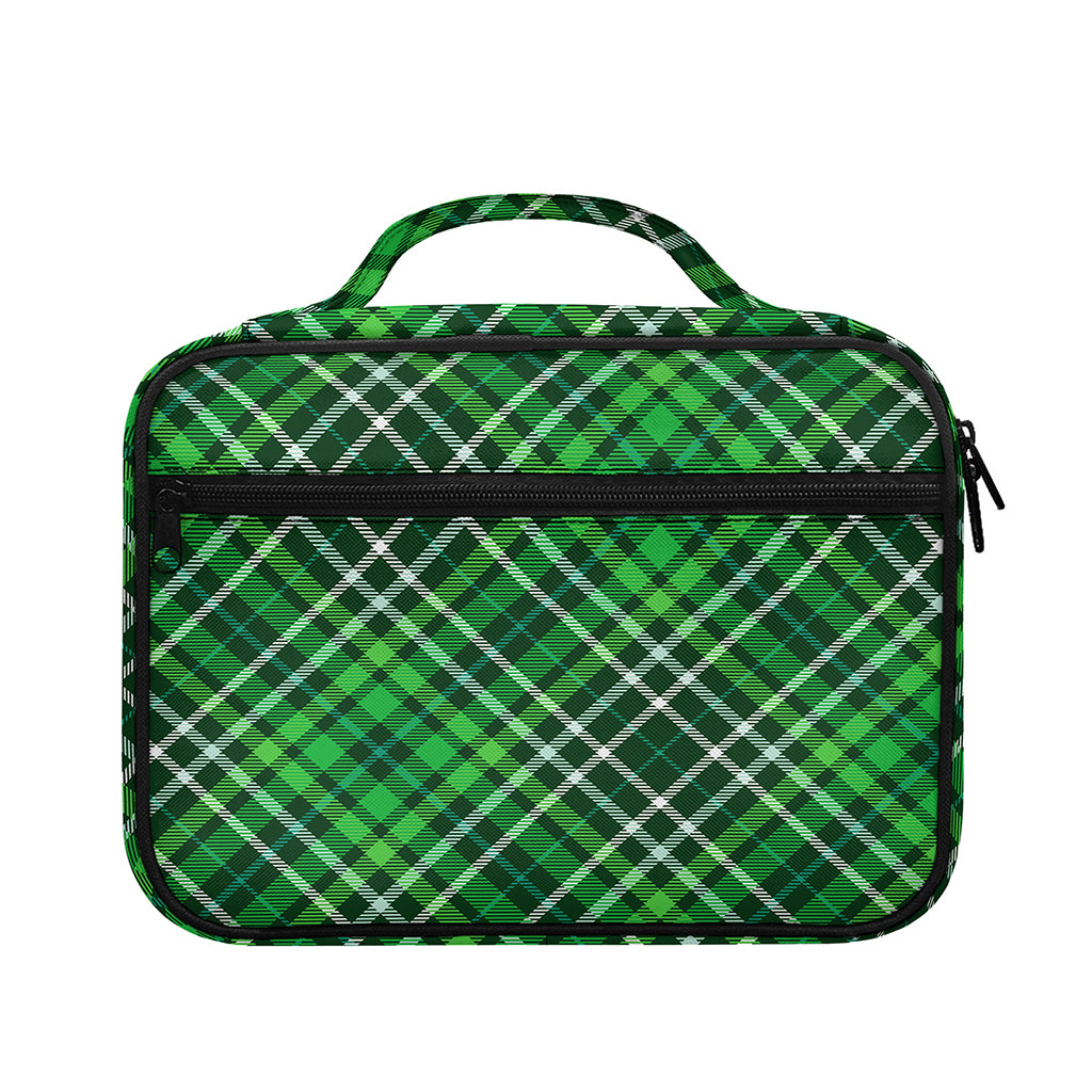 Irish Plaid Pattern Print Briefcase Bible Bag