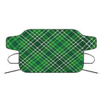 Irish Plaid Pattern Print Car Windshield Snow Cover