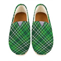 Irish Plaid Pattern Print Casual Shoes