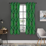 Irish Plaid Pattern Print Curtain