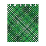 Irish Plaid Pattern Print Curtain