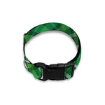 Irish Plaid Pattern Print Dog Collar