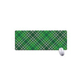 Irish Plaid Pattern Print Extended Mouse Pad