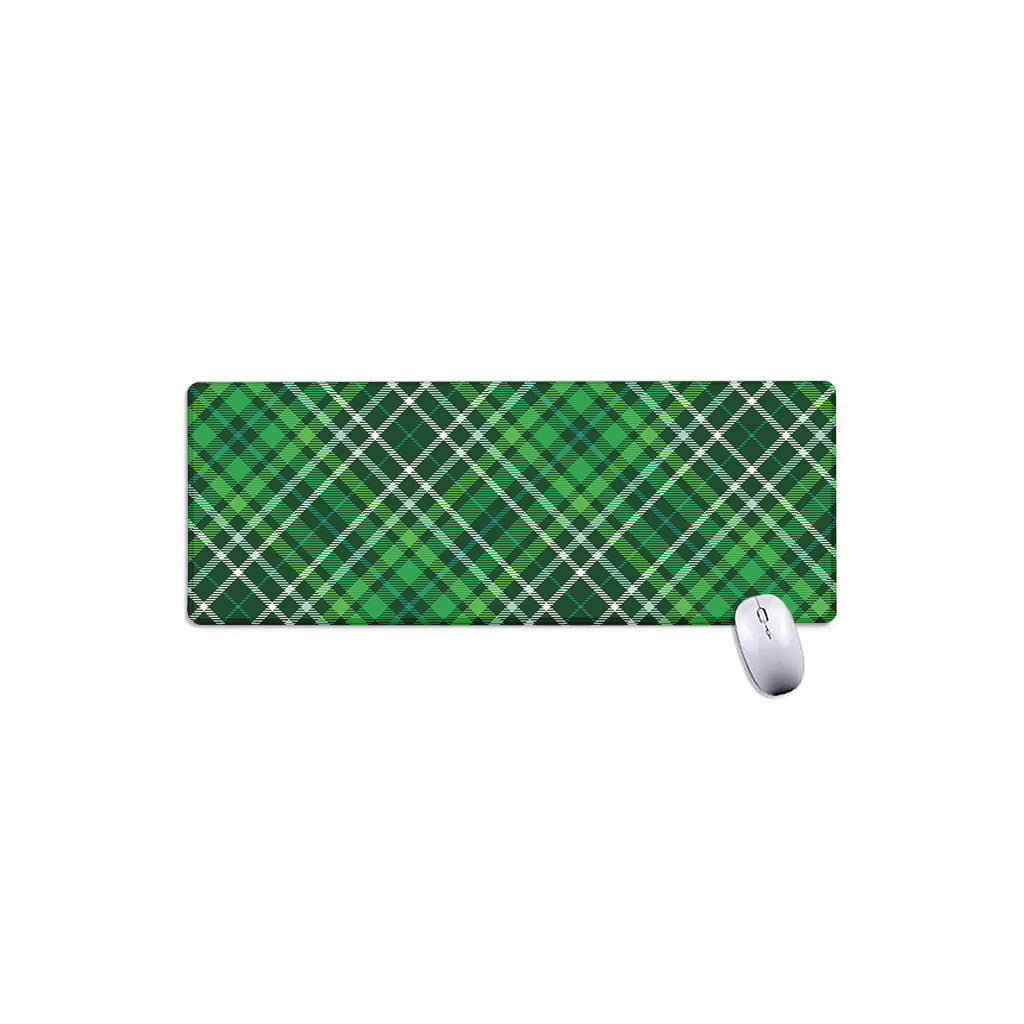 Irish Plaid Pattern Print Extended Mouse Pad