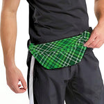 Irish Plaid Pattern Print Fanny Pack