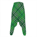 Irish Plaid Pattern Print Hammer Pants