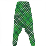 Irish Plaid Pattern Print Hammer Pants
