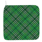 Irish Plaid Pattern Print Hand Towel