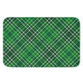 Irish Plaid Pattern Print Indoor Door Mat