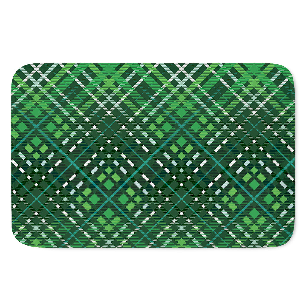 Irish Plaid Pattern Print Indoor Door Mat