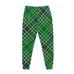 Irish Plaid Pattern Print Jogger Pants