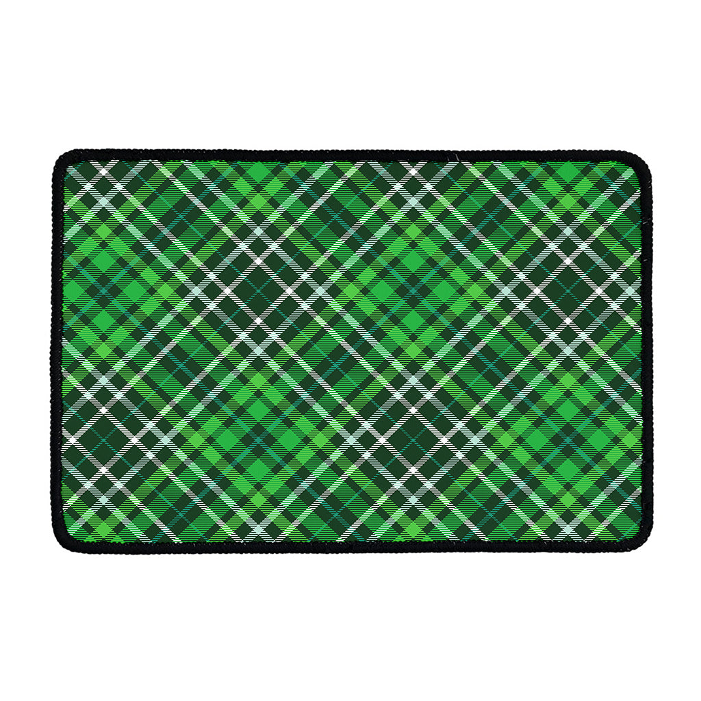 Irish Plaid Pattern Print Kitchen Mat