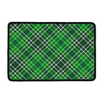 Irish Plaid Pattern Print Kitchen Mat